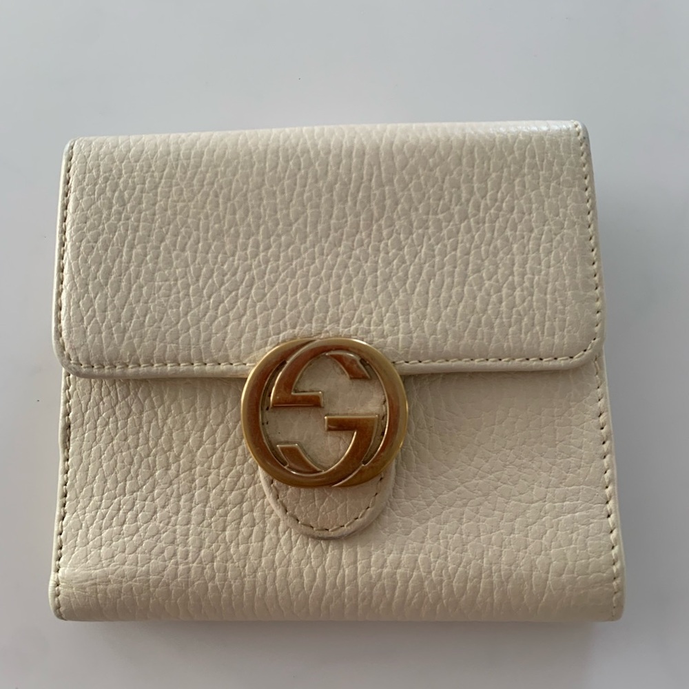 Gucci GG Interlocking White Bifold